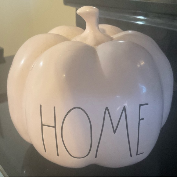 Rae Dunn Other - Rae Dunn Ceramic Pumpkin HOME Lettering 5 Inch Diameter